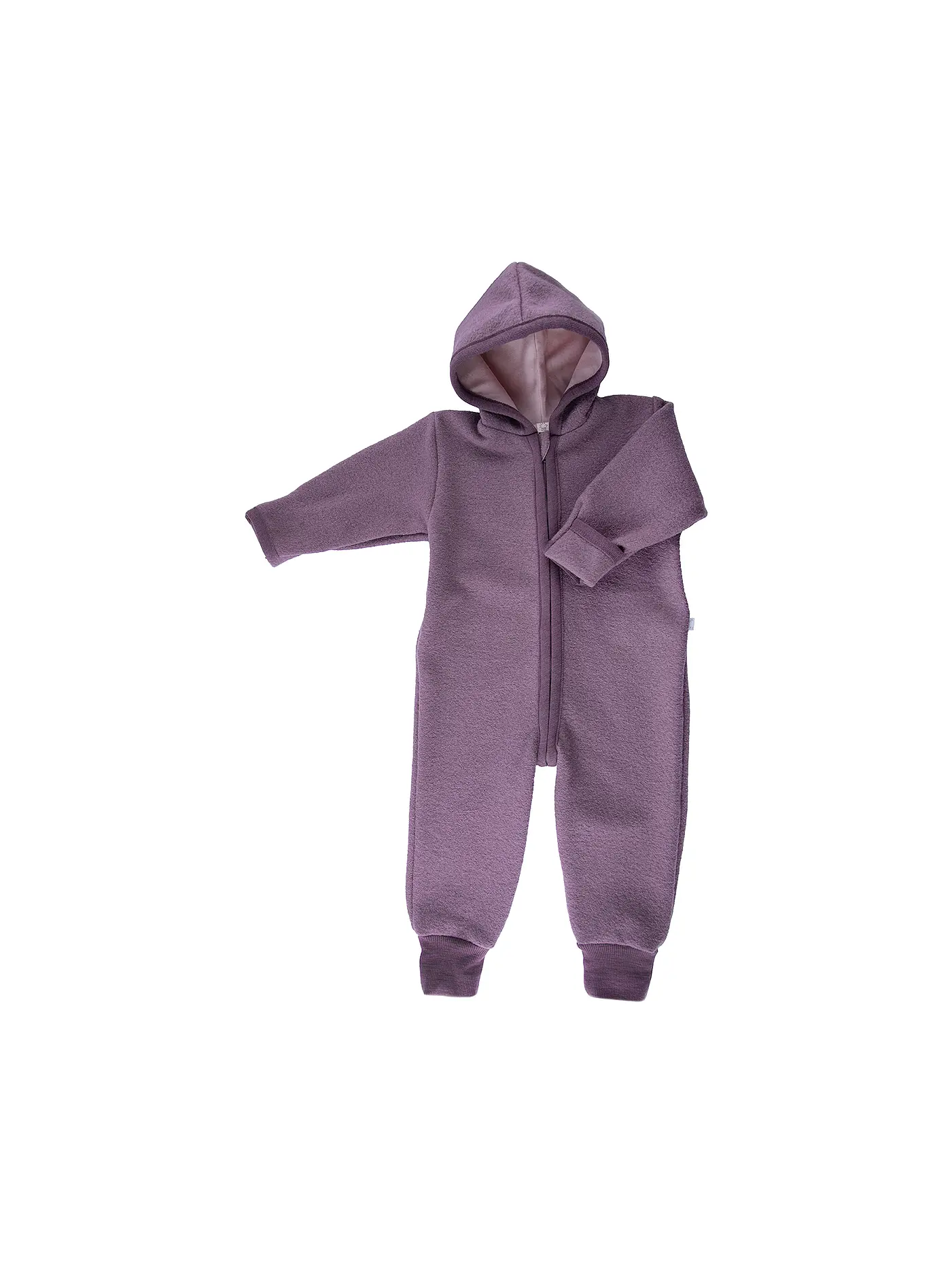 POPOLINI | Baby Wollwalk Overall | rosa
